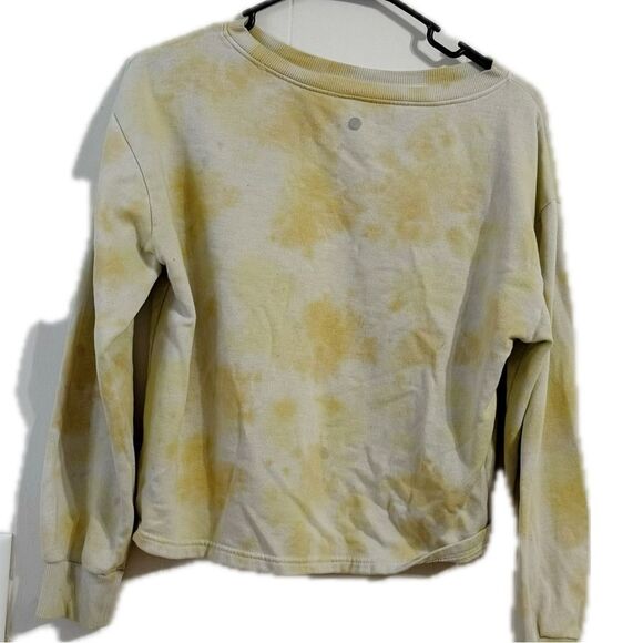 Zella Cream Boxy Long Sleeve Sweatshirt - Picture 2 of 4